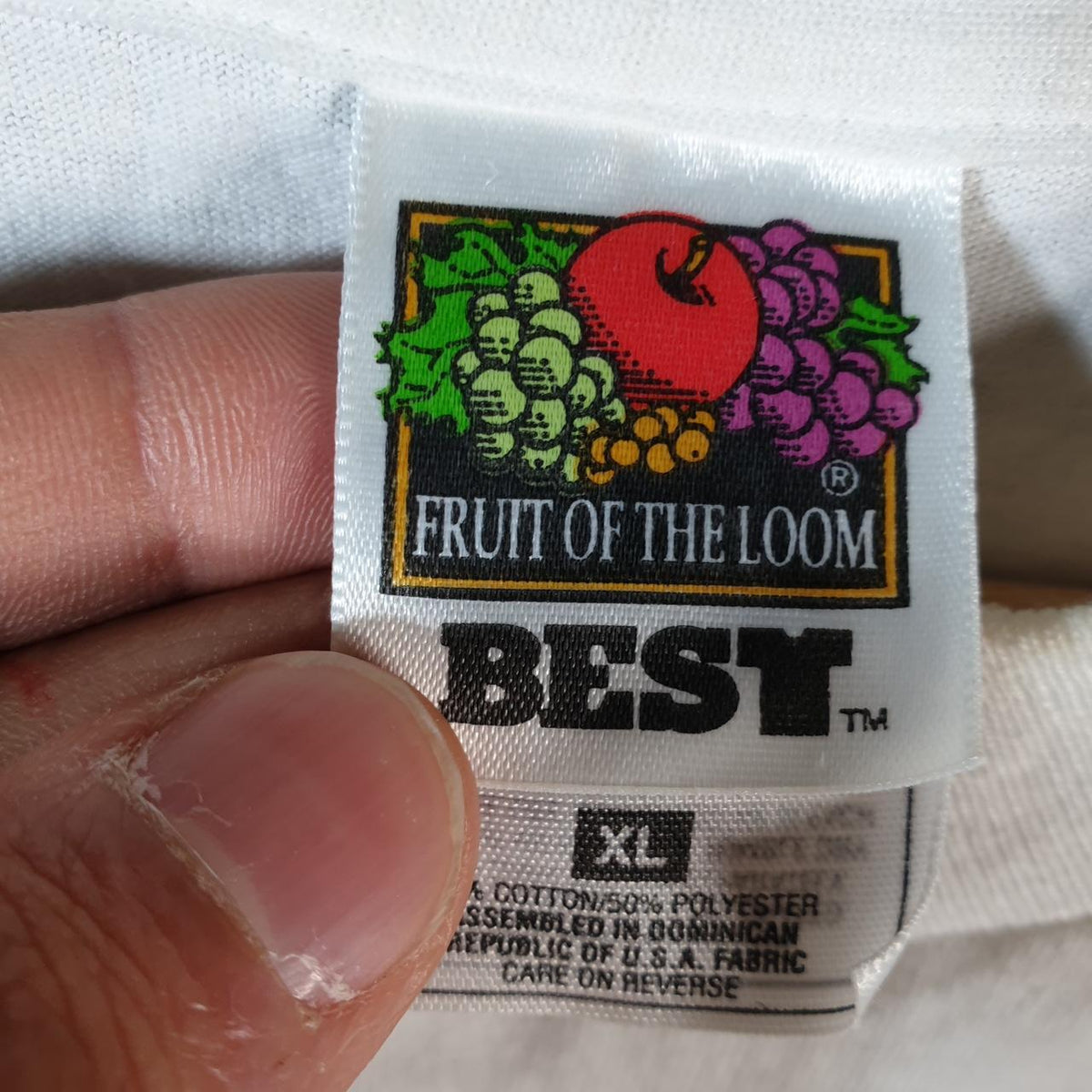 Vintage Best Fruit of the Loom Packerstein USA Single Stitch T Shirt Men’s XL White 6