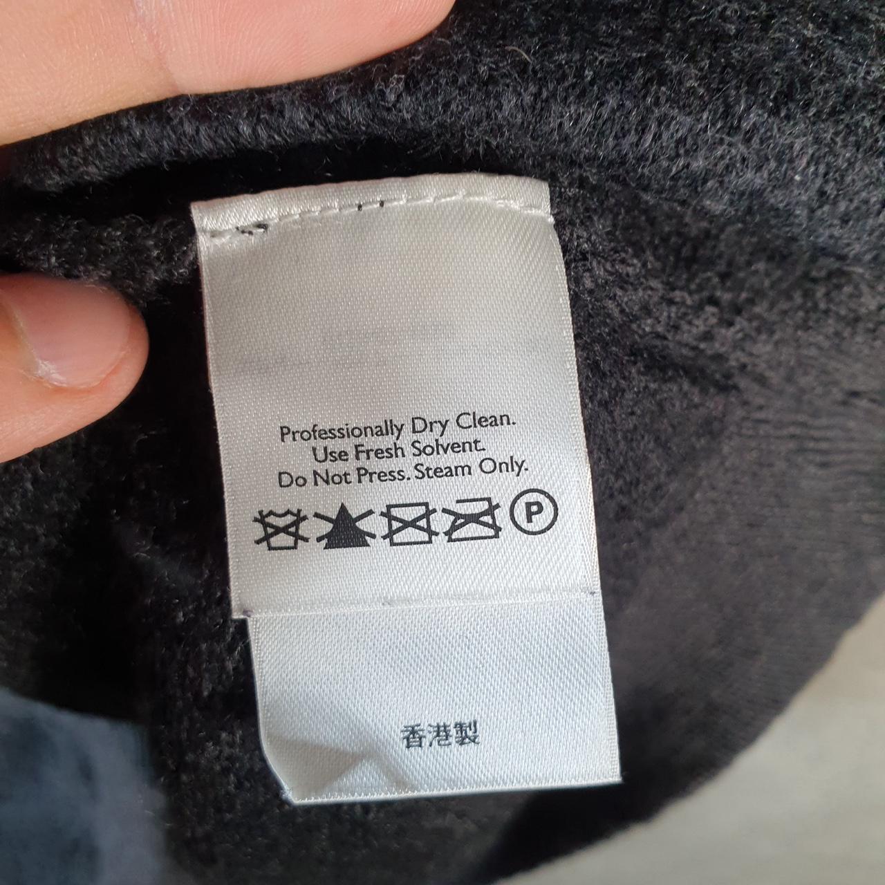 Vintage Eddie Bauer Knit Vest Womens XL Black Y2K Pullover Fine Italian Merino