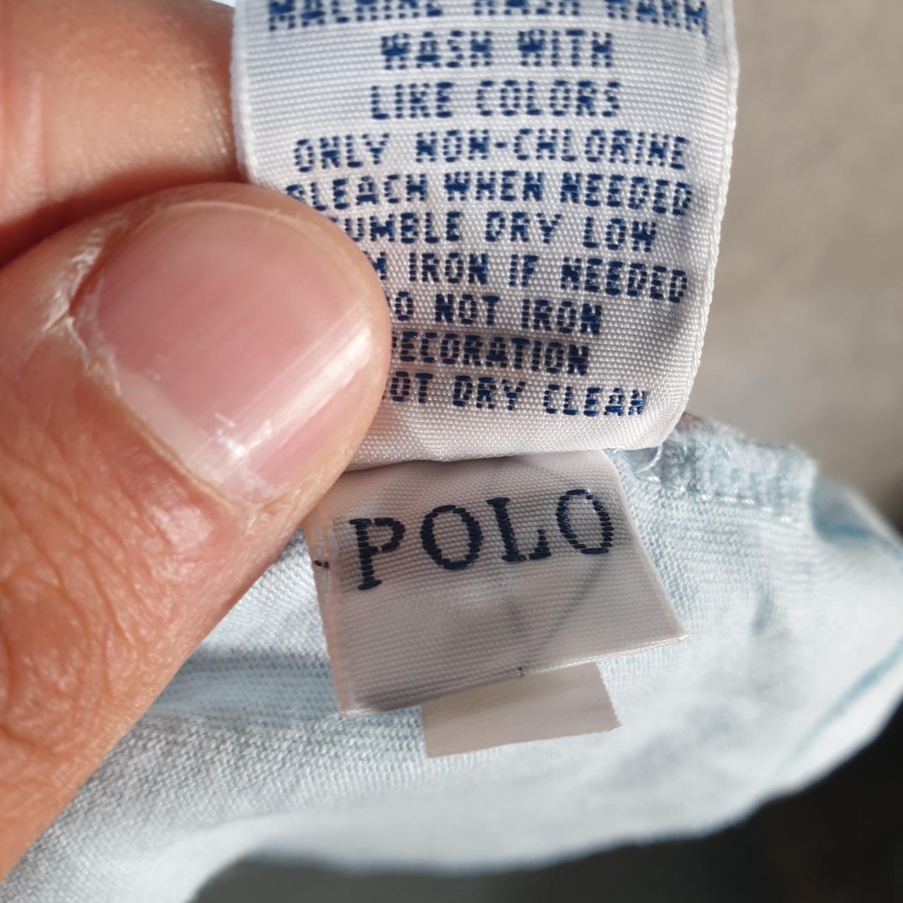 Vintage Ralph Lauren Polo T Shirt Men’s Large Blue Embroidered Custom Fit Pony C9049