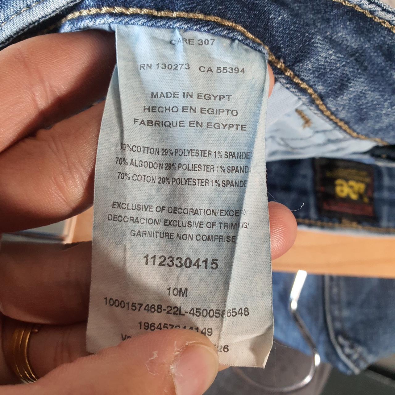 Vintage Lee Baggy Shorts Jorts Cargo Womens W30 Blue Denim Relaxed Cargo