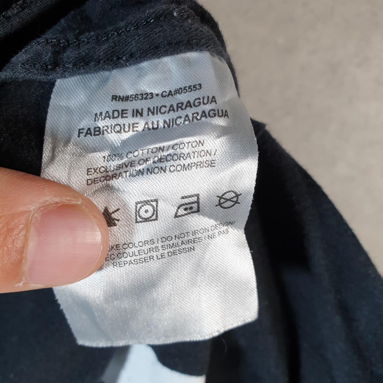 Vintage Nike Spellout Just Do It T Shirt Men’s Large Black Logo Swoosh Athletic