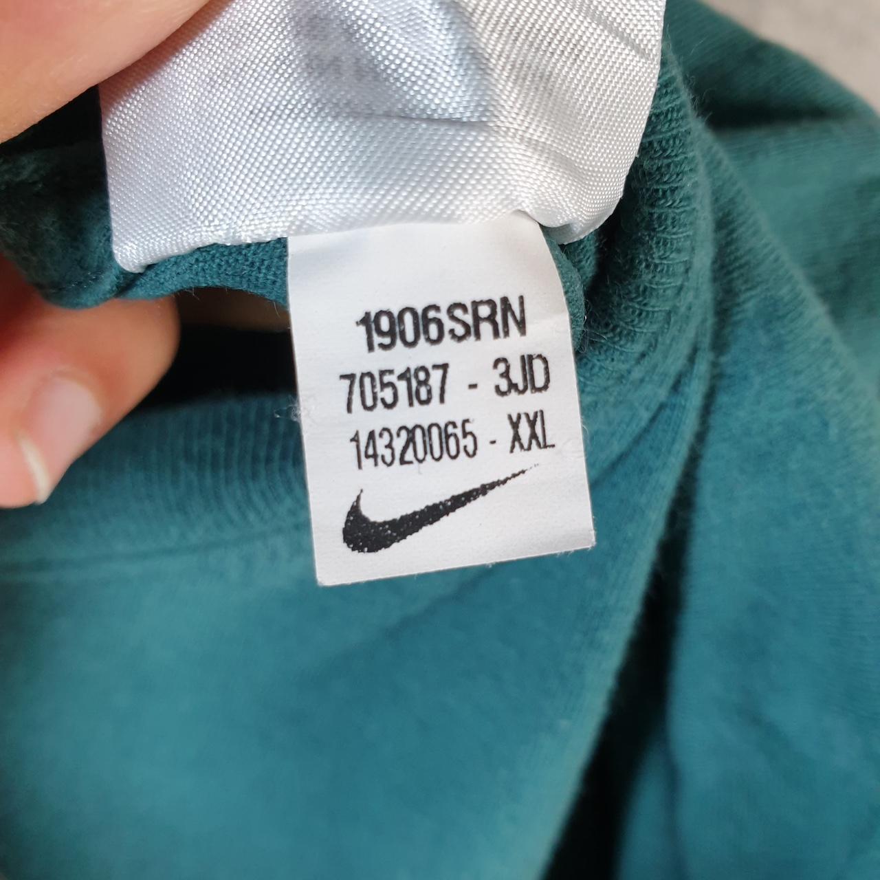 Vintage Nike Club Spellout T Shirt Men’s 2XL Blue Logo Swoosh Athletic