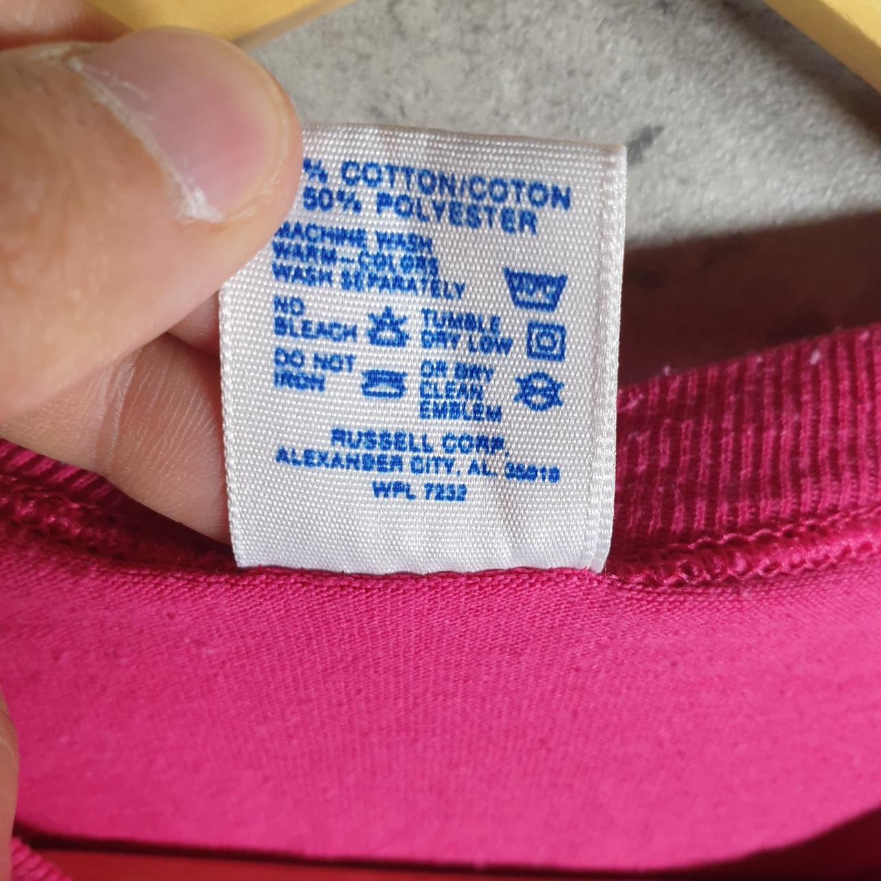 Vintage Jerzees Home Lake 5K Run 1990 USA Single Stitch T Shirt Men’s XL Pink