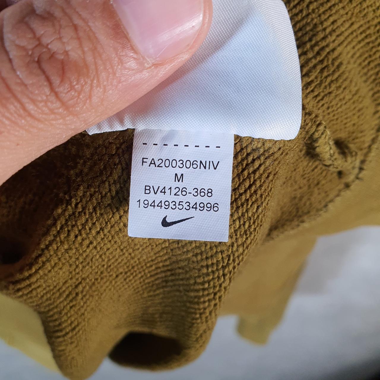 Vintage Nike Club Hoodie Womens Medium Green Swoosh Y2K Pullover Logo