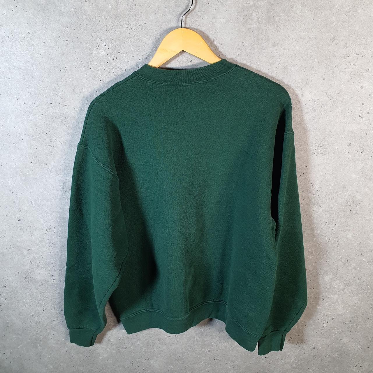 Vintage Hard Rock Hotel Las Vegas Sweatshirt Mens Medium Green USA Embroidered