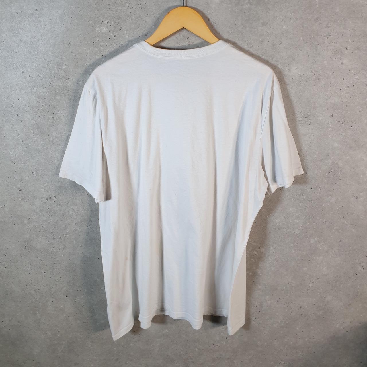 Vintage Gap T Shirt Men’s XL White Logo Classic Fit Blank Baggy