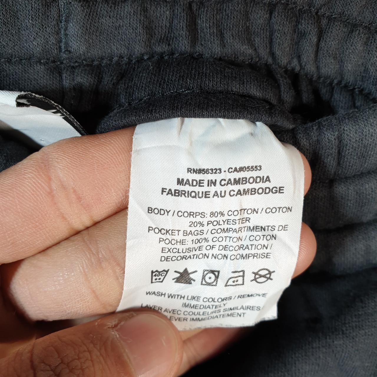 Vintage Nike Club Sweatpant Joggers Womens XL Black Swoosh Sports Tracksuit Big Fish Vintage