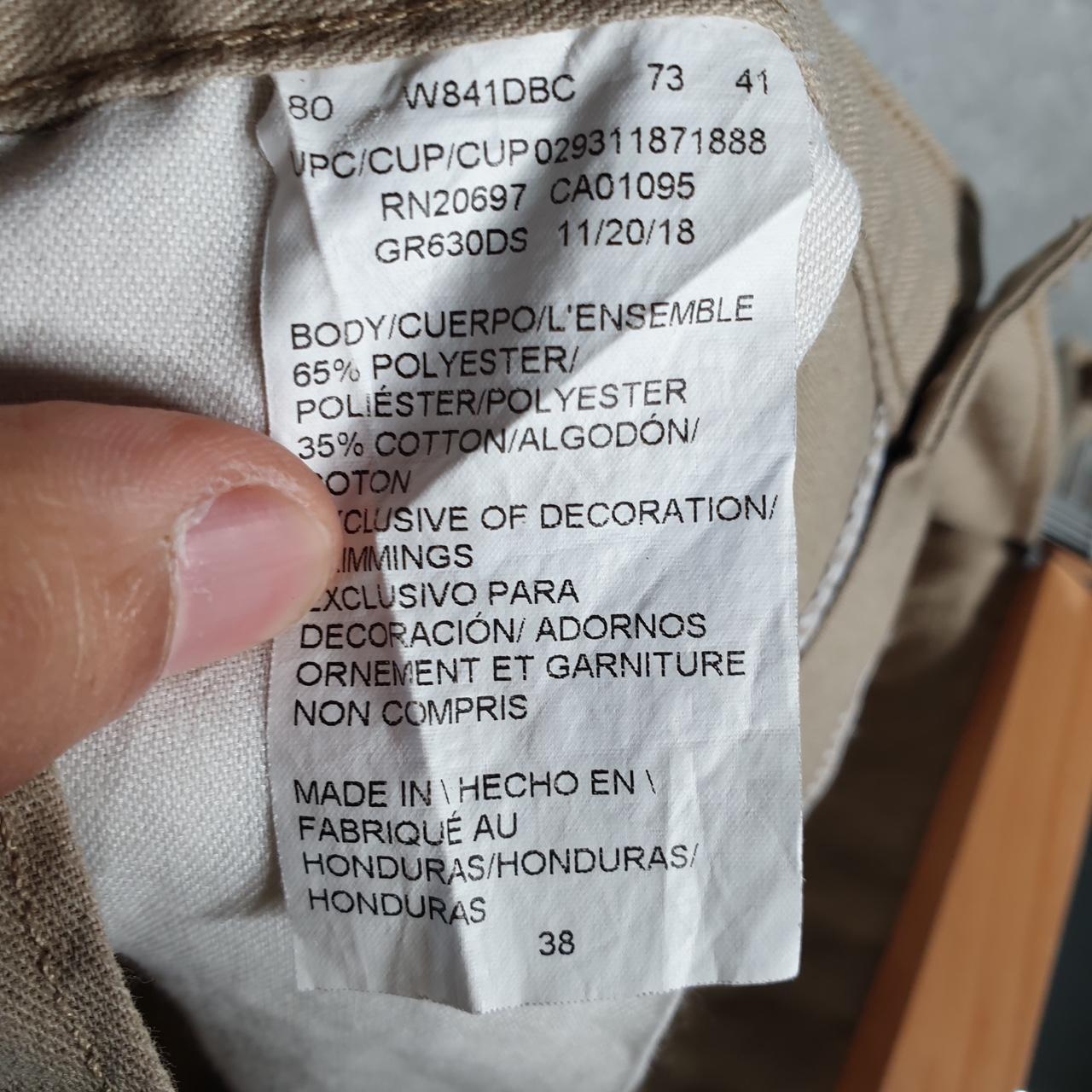 Vintage Dickies Baggy Chino Shorts Jorts Cargo Mens W38 Brown Relaxed Fit