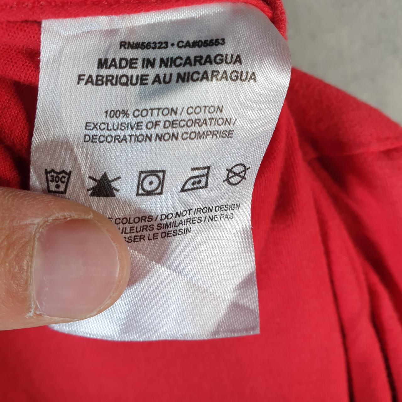 Vintage Nike Spellout Club T Shirt Men’s 2XL Red Logo Swoosh Athletic