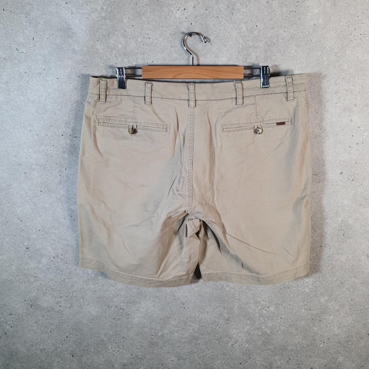 Vintage Chaps Ralph Lauren Chino Shorts Jorts Cargo Men’s W38 Brown Baggy Cotton