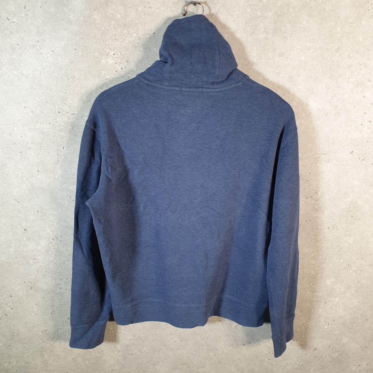 Vintage Ralph Lauren Polo 1/4 Button Sweatshirt Men’s Small Navy Blue Cotton Pullover Pony