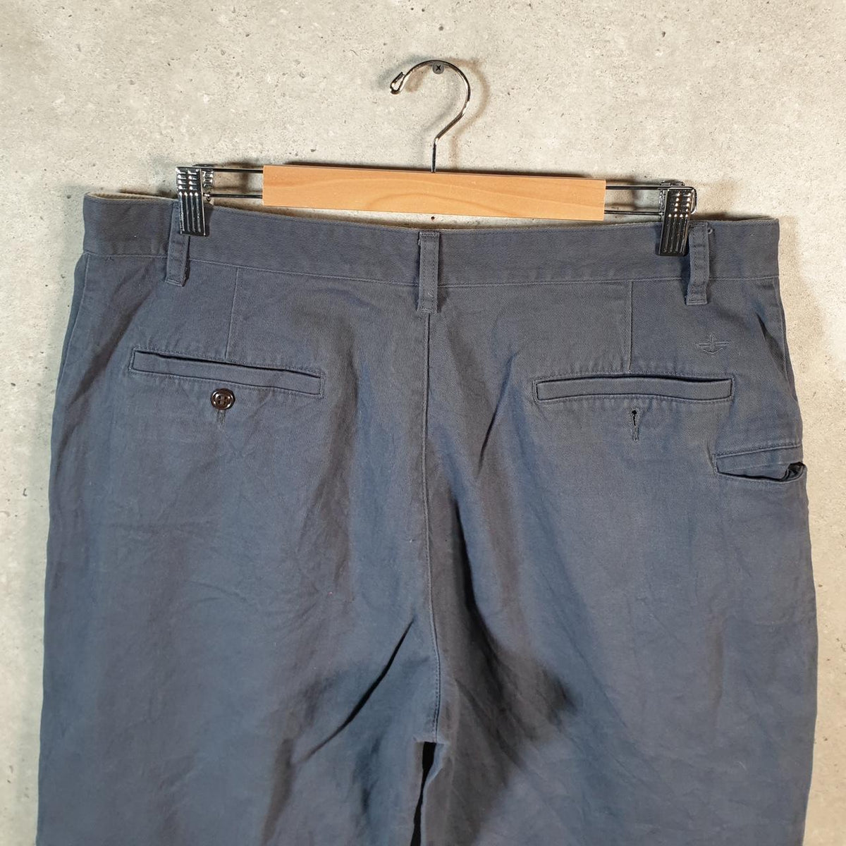 Vintage Dockers Chino Shorts Jorts Cargo Men’s W36 Grey Baggy Cotton A4394