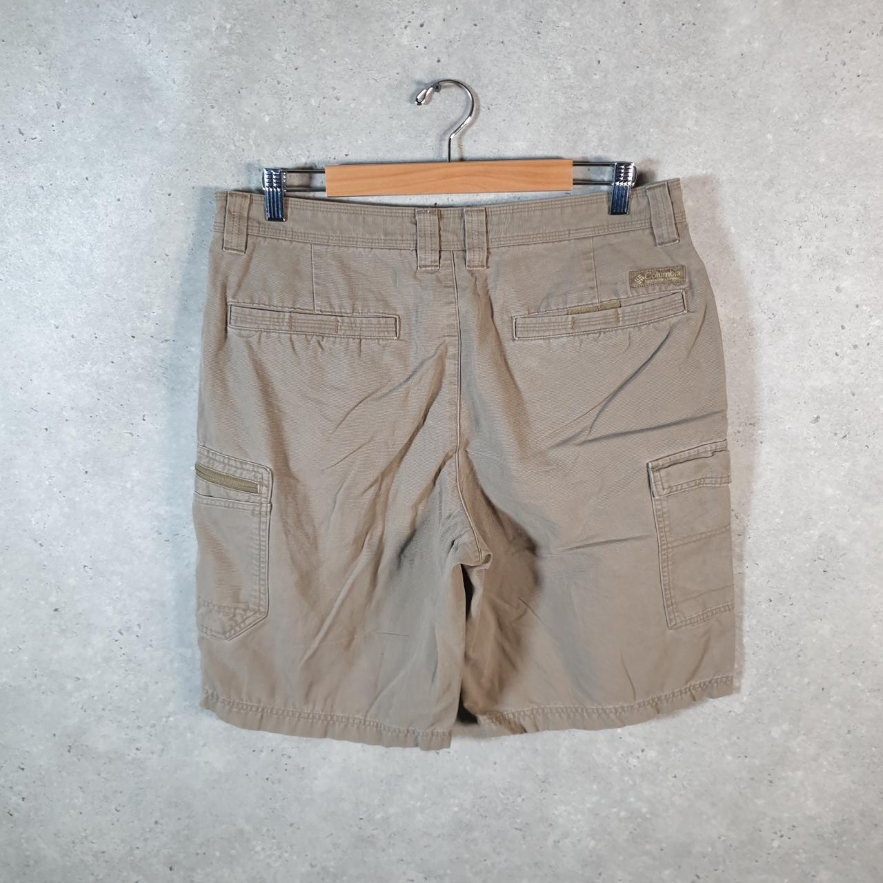 Vintage Columbia Performance Fishing Gear Shorts Men’s W34 Brown Athletic Hiking