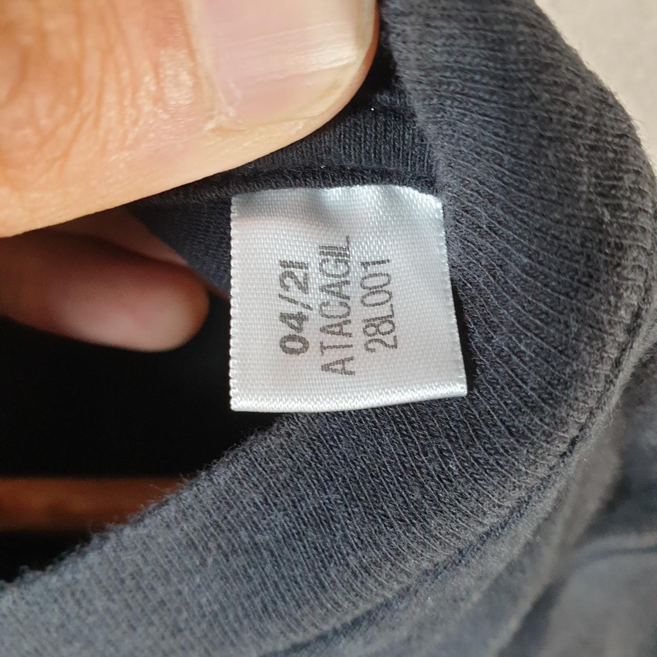 Vintage Adidas Amplifier T Shirt Shirt Men’s Medium Black Three Stripes Logo Athletic