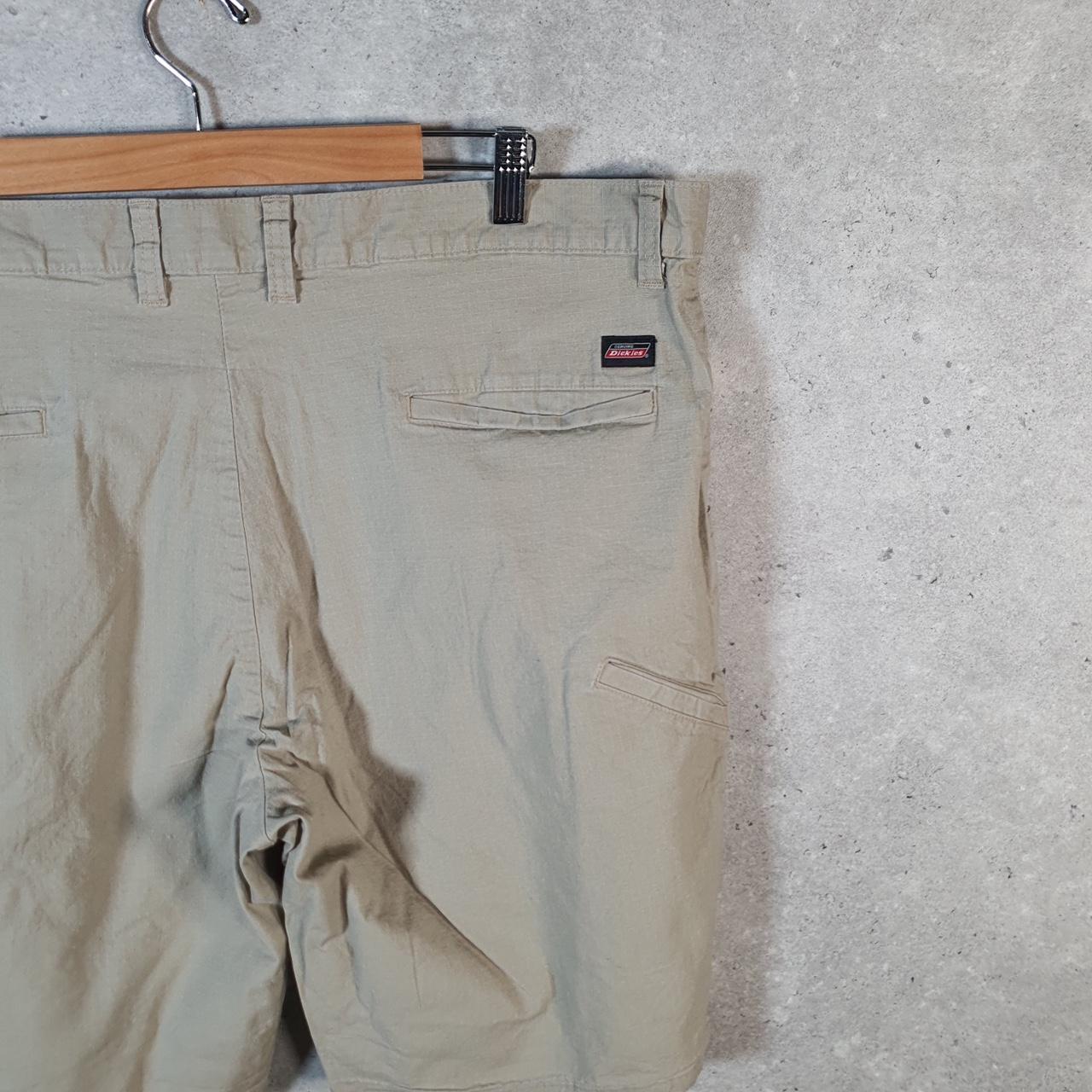 Vintage Dickies Baggy Chino Shorts Jorts Cargo Mens W40 Brown Relaxed Fit