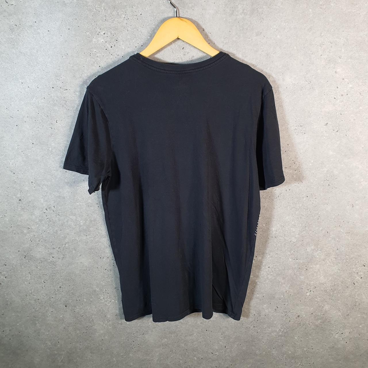 Vintage Nike Spellout T Shirt Shirt Men’s Large Black Logo Swoosh Athletic C9853