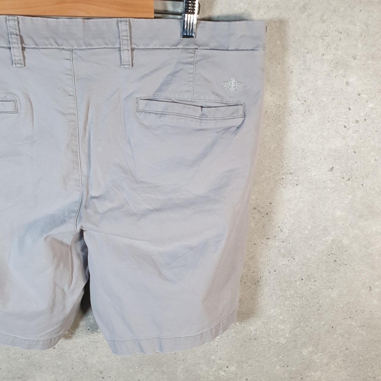 Vintage Dockers Chino Shorts Jorts Cargo Men’s W40 Grey Baggy Cotton