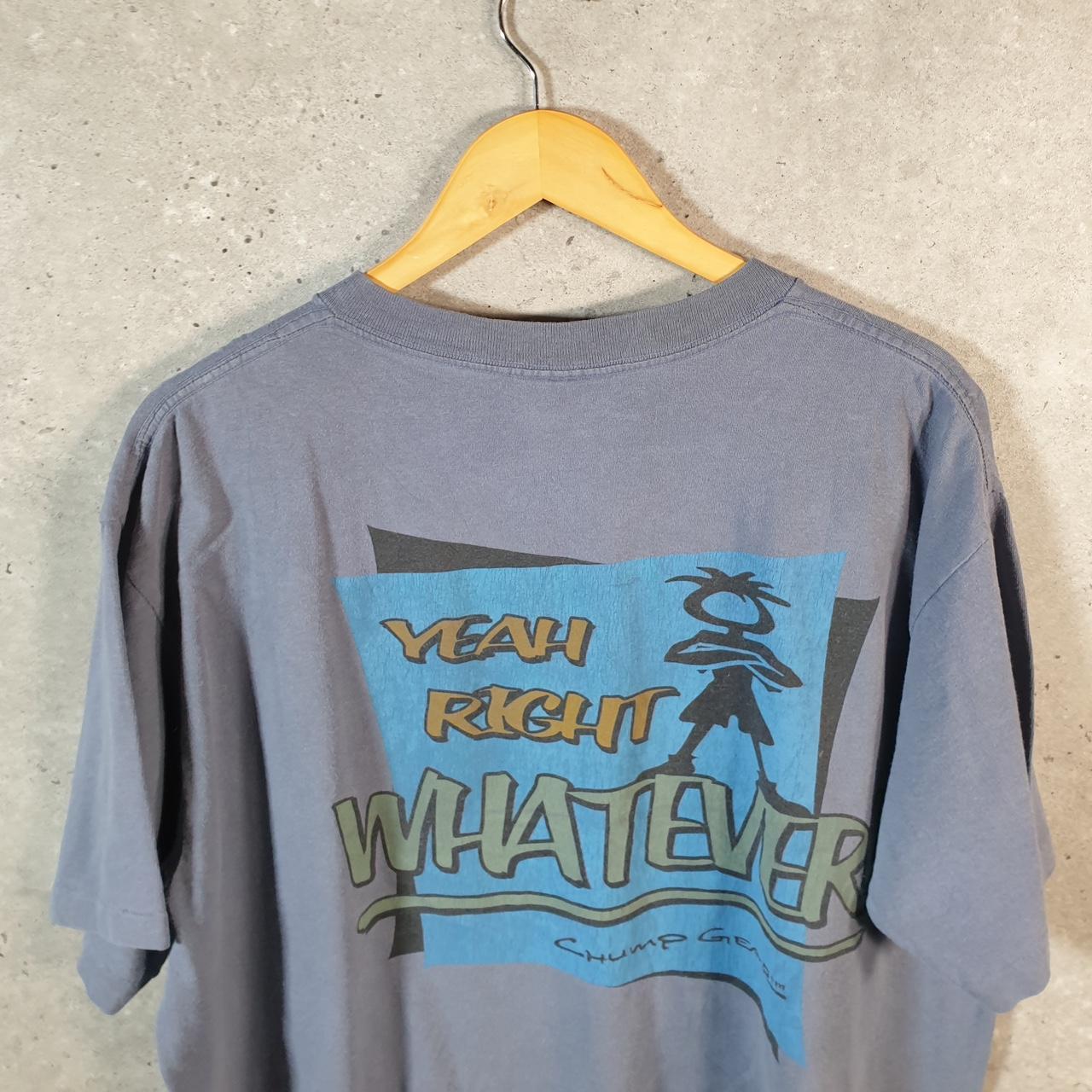 Vintage Ogio Chump Gear Winning Isn’t Everything 90s USA Single Stitch T Shirt Men’s XL Blue