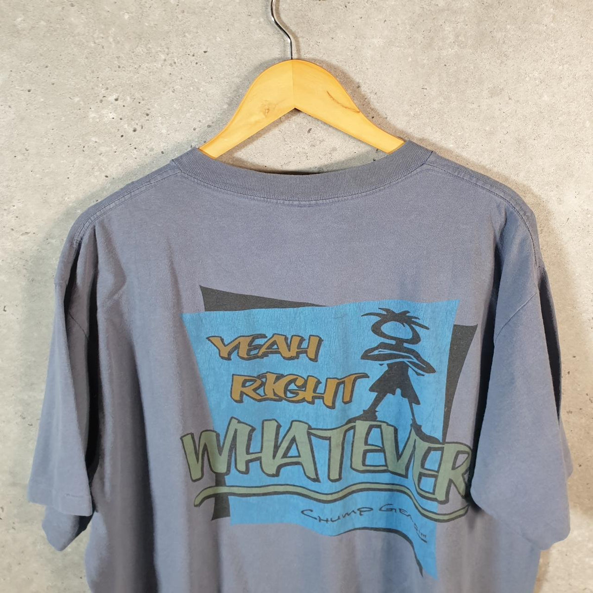 Vintage Ogio Chump Gear Winning Isn’t Everything 90s USA Single Stitch T Shirt Men’s XL Blue