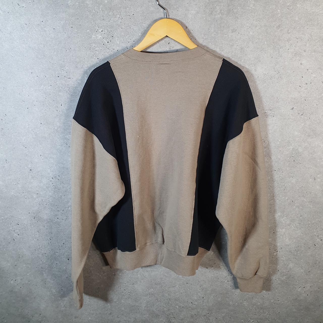 Vintage Russell Athletic USA Blank Sweatshirt Men’s Large Brown Pullover Baggy