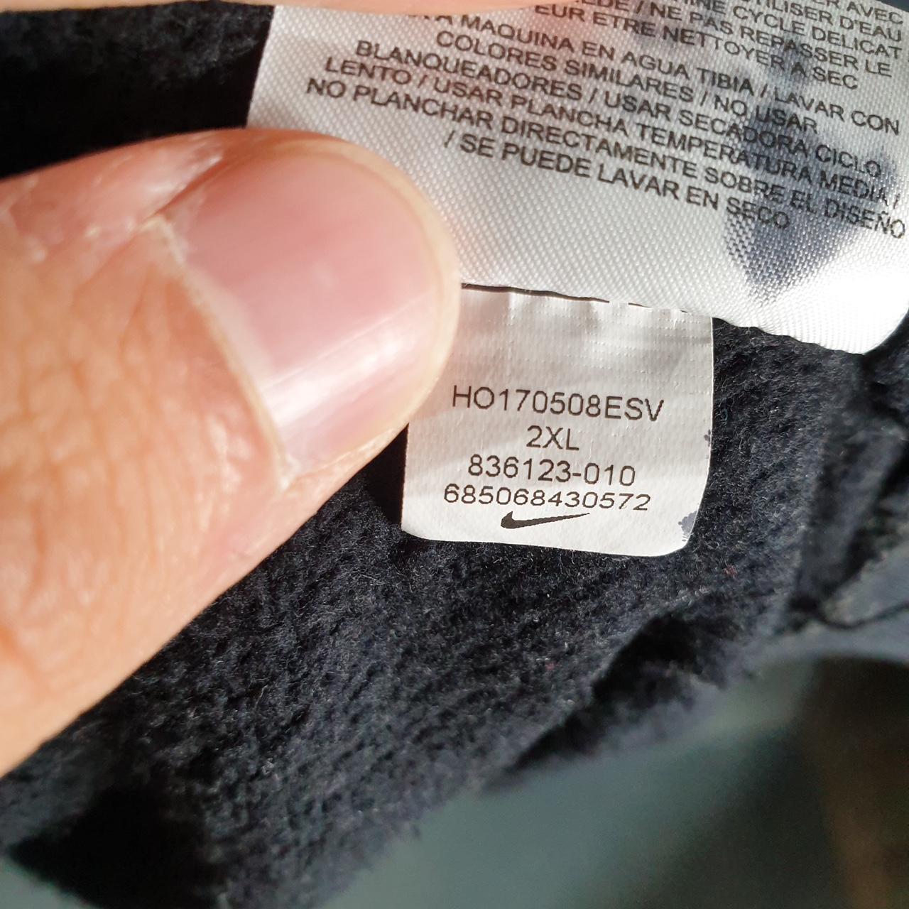 Vintage Nike Rome Swimming Hoodie Men’s 2XL Black Swoosh Y2K Pullover