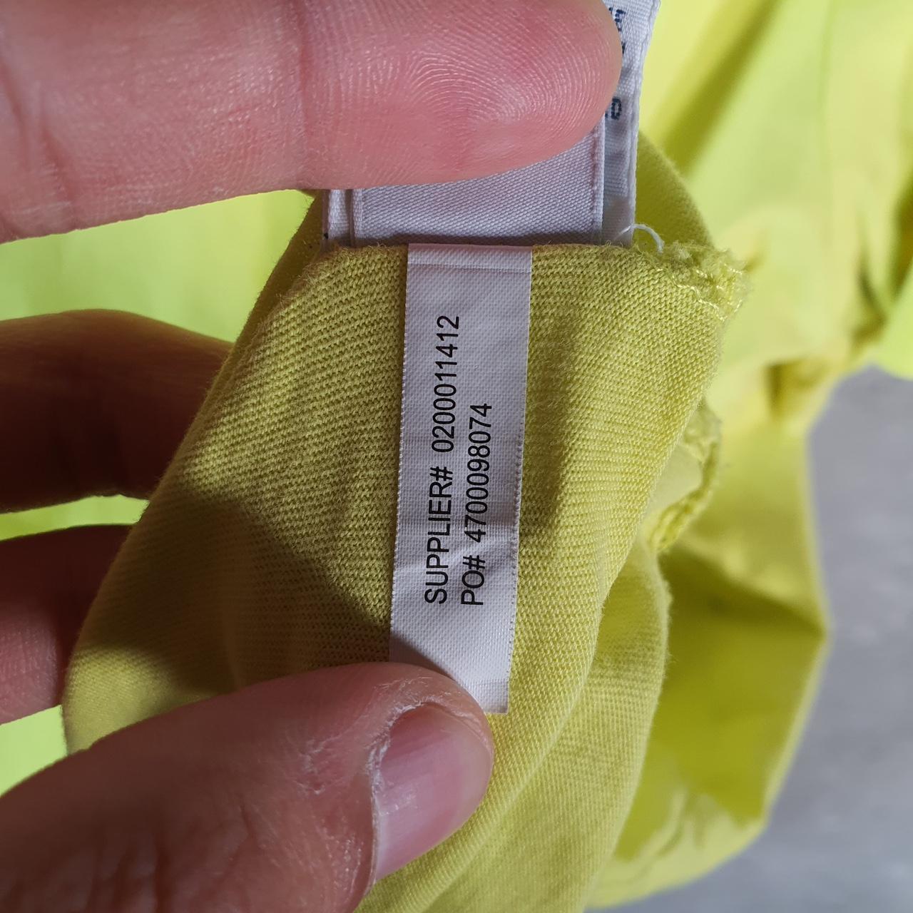 Vintage Ralph Lauren Polo Sport T Shirt Men’s XL Neon Green Custom Fit Embroidered Pony C8713