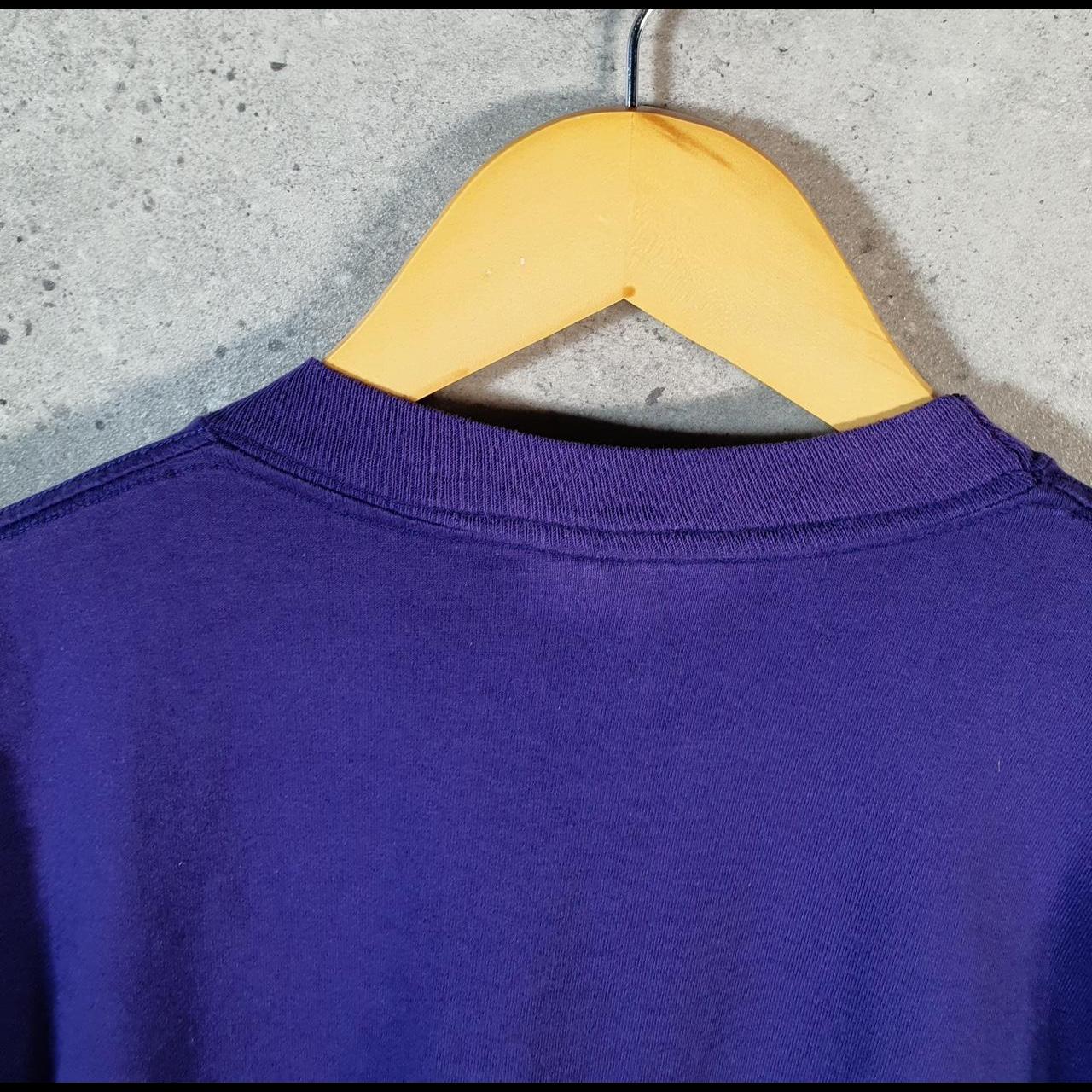 Vintage Jerzees Moon Stars 90s USA Single Stitch T Shirt Men’s Large Purple