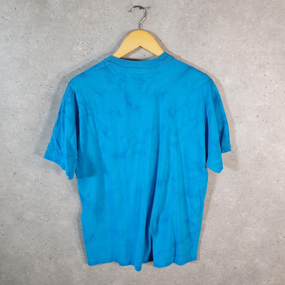 Vintage Hanes 1994 Golden Coast Beach USA Single Stitch T Shirt Men’s Large Blue C8825