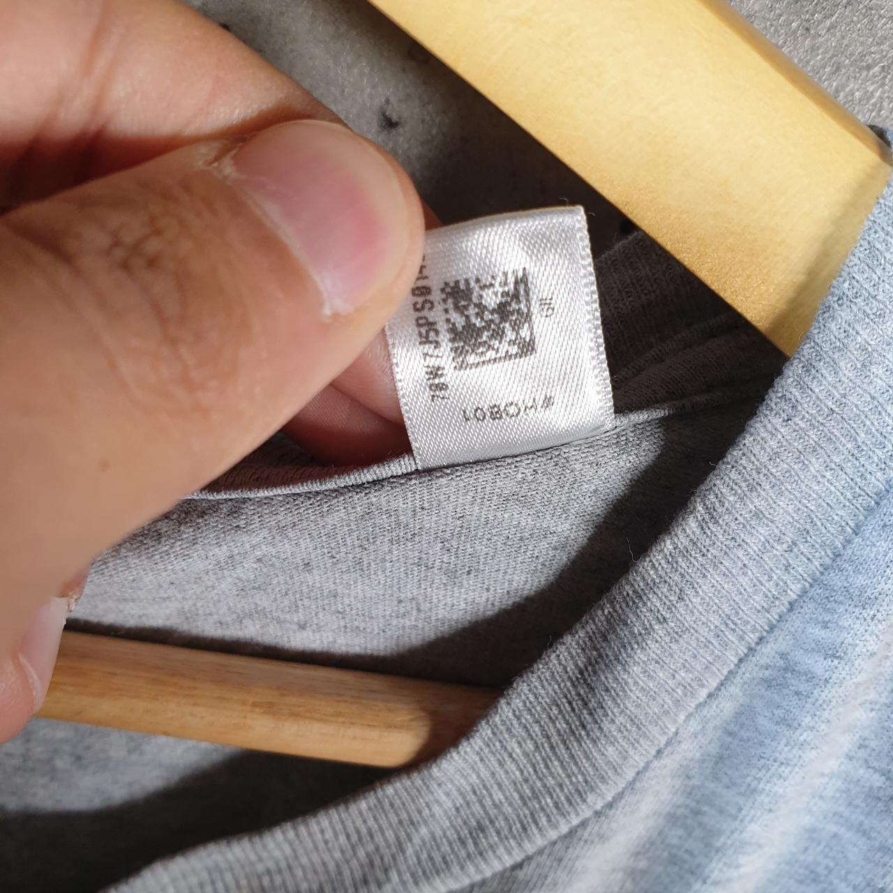 Vintage Adidas Go To Tee T Shirt Men’s Large Grey Three Stripes Logo Athletic