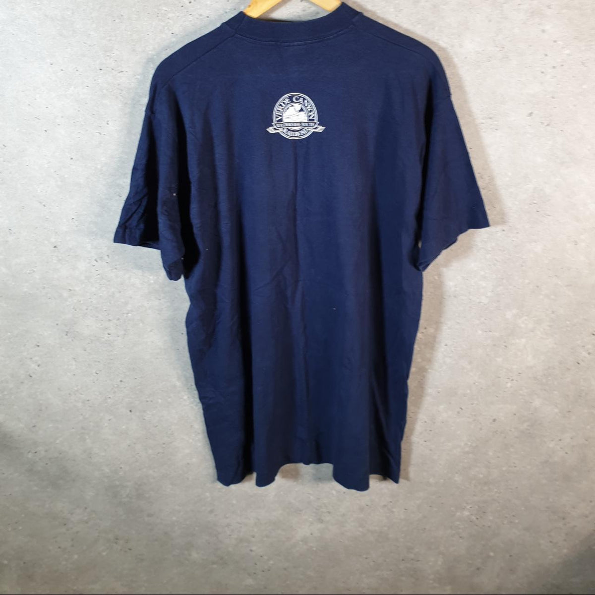 Vintage Fruit of the Loom Verde Canyon USA Single Stitch T Shirt Men’s XL Blue 6