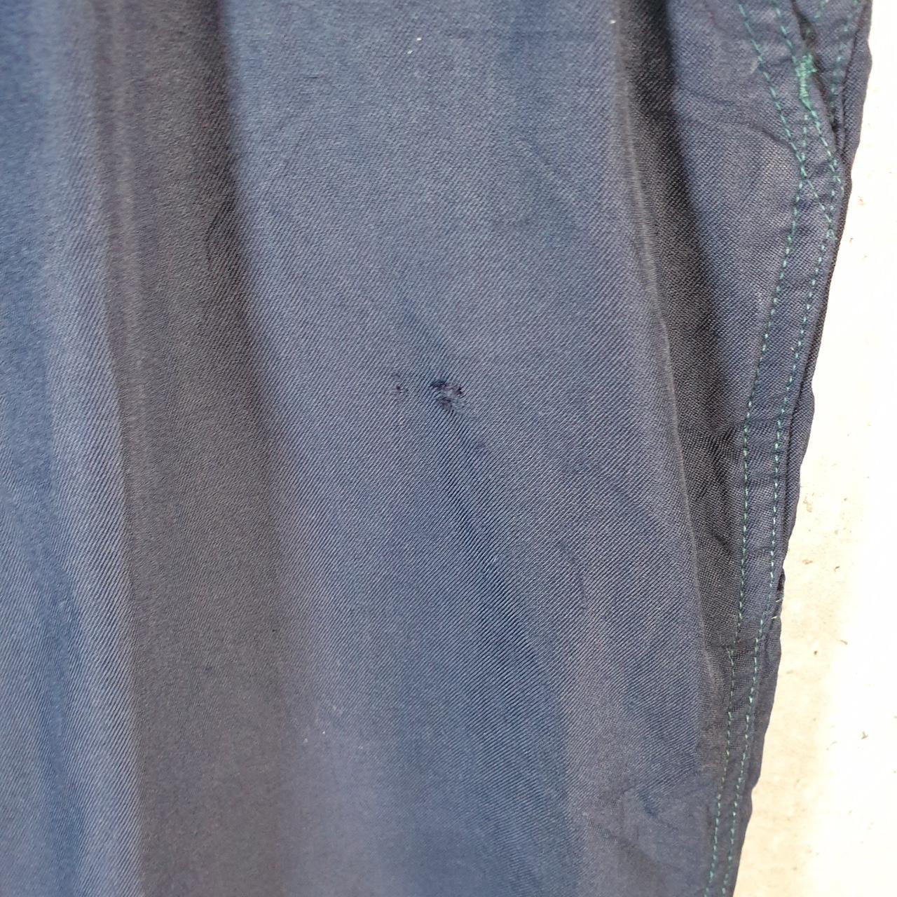 Vintage Carhartt FR Carpenter Trousers Mens W40 L28 Navy Blue Relaxed Fit Workwear USA