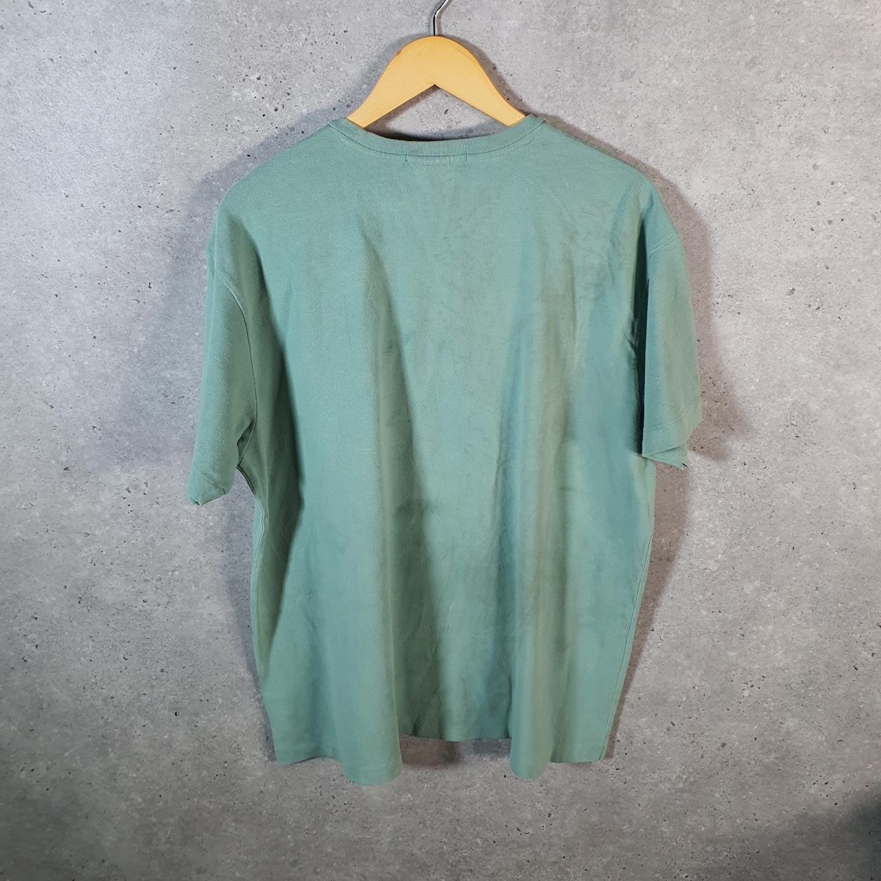 Vintage Ralph Lauren T Shirt Men’s Large Green Classic Fit Embroidered Pony