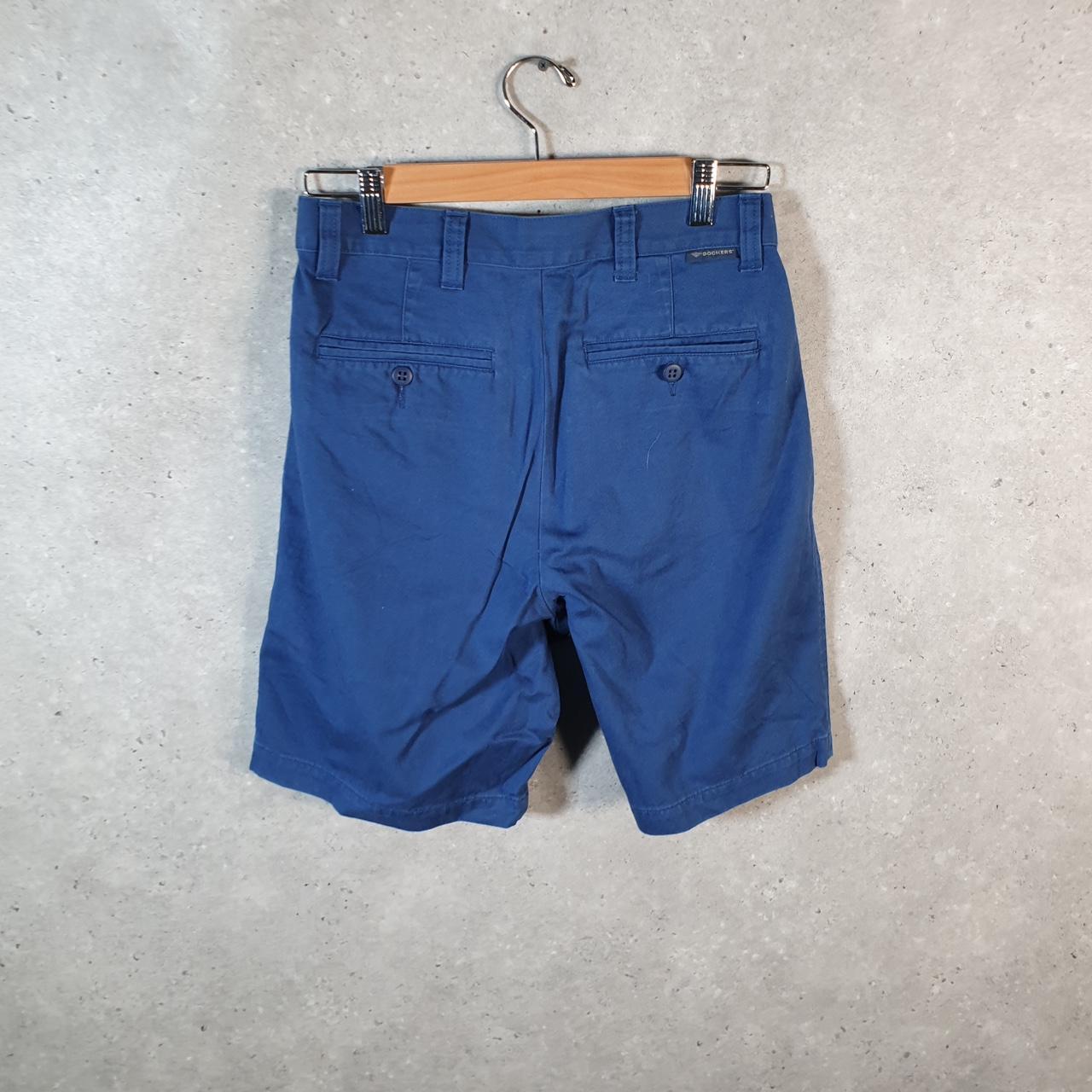 Vintage Dockers Chino Shorts Jorts Cargo Men’s W29 Blue Baggy Cotton
