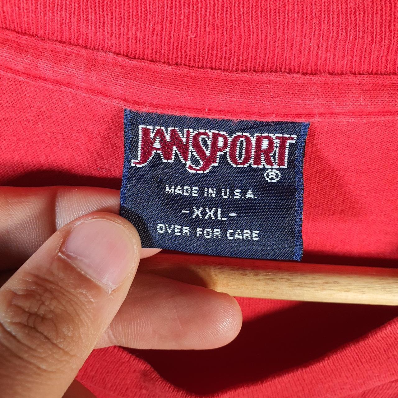 Vintage Jansport Texas Tech Red Raiders Uni 90s USA Single Stitch T Shirt Men’s 2XL Red