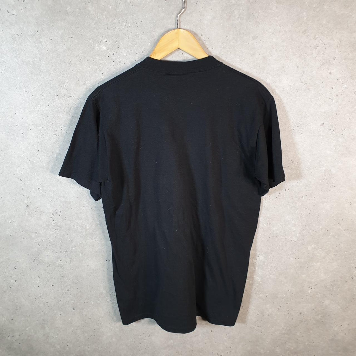 Vintage SunBelt Sportswear Graphic 90s Single Stitch T Shirt Men’s Large Black