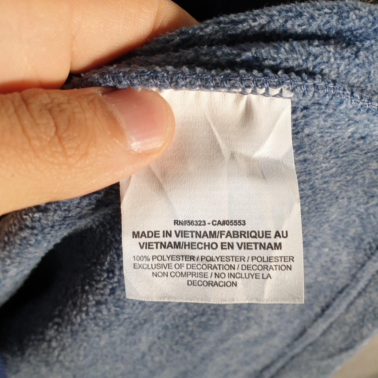 Vintage Nike Dri Fit fleece Sweatshirt Womens XS Blue Swoosh Y2K Pullover