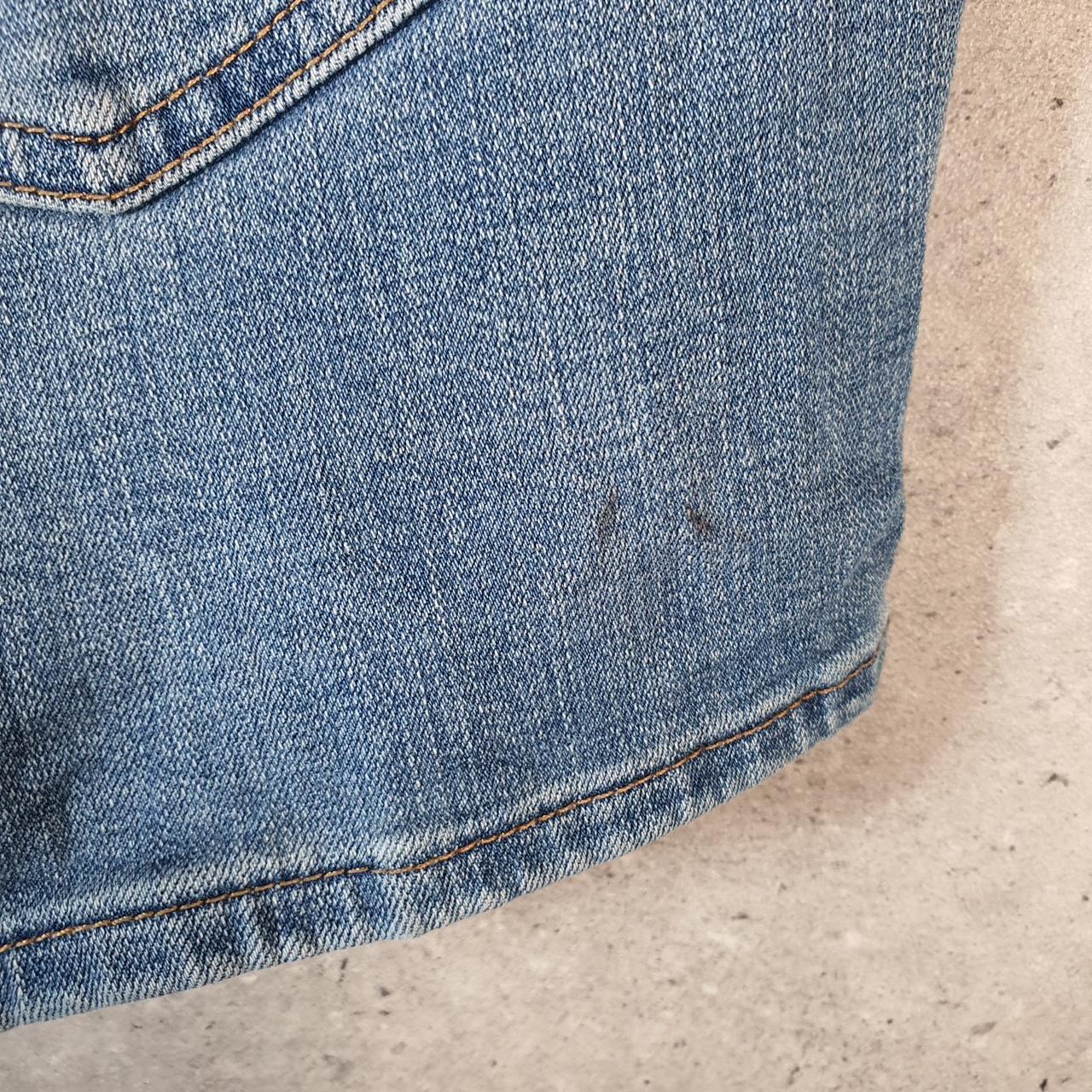 Vintage Levi’s Baggy Shorts Jorts Cargo Womens W29 Blue Relaxed Denim