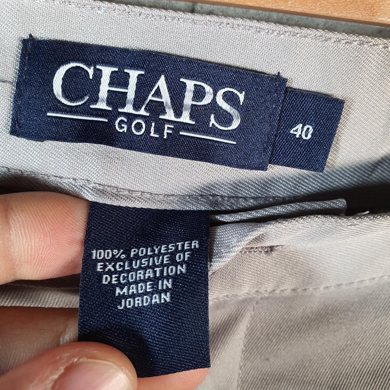 Vintage Chaps Ralph Lauren Polo Shorts Jorts Cargo Men’s W38 Grey Baggy Cotton A4410