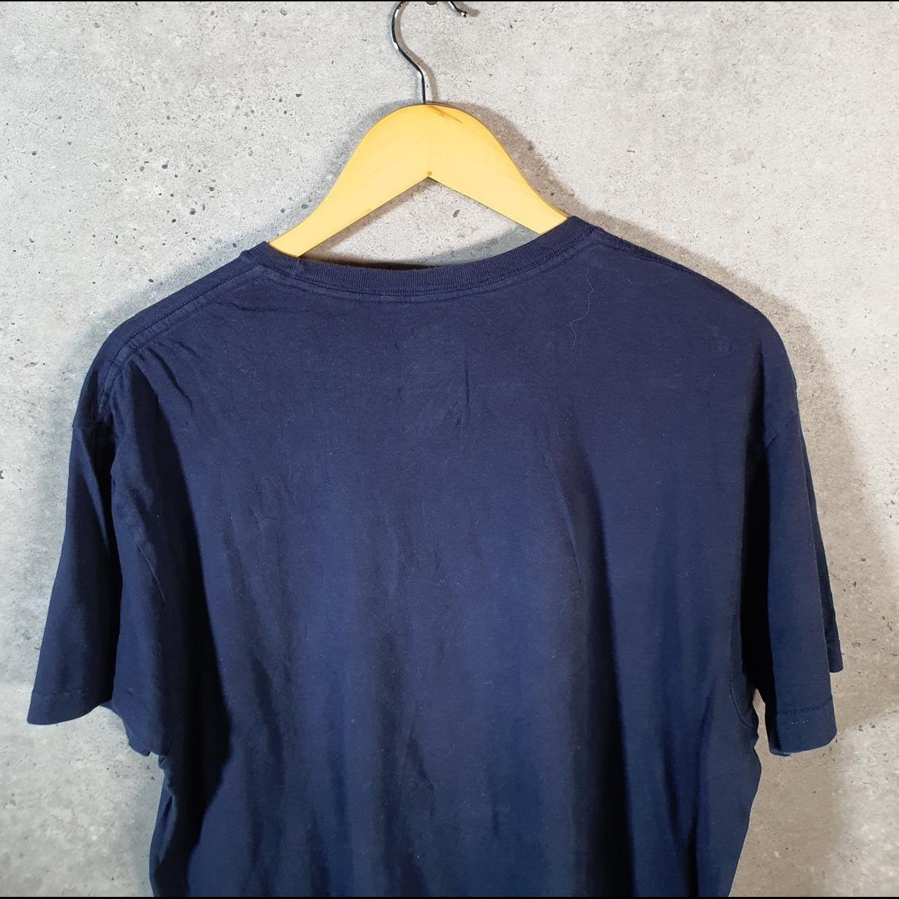 Vintage Ralph Lauren Polo T Shirt Men’s Large Blue Embroidered Classic Fit Pony C9076