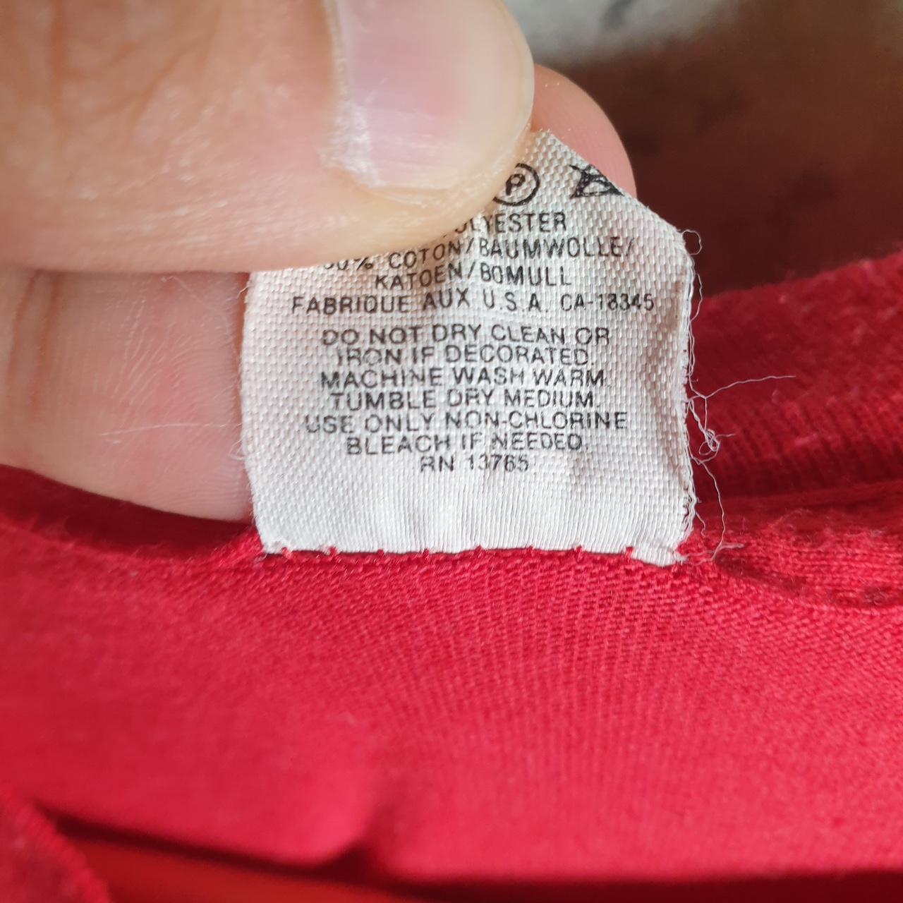 Vintage Screen Stars 1992 Nutmeg State Games USA Single Stitch T Shirt Men’s Large Red