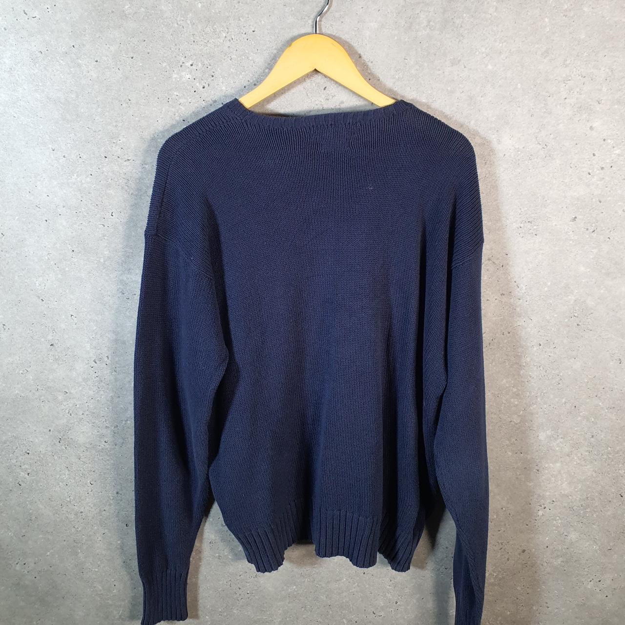 Vintage Ralph Lauren Polo Heavyweight Sweatshirt Men’s XL Blue Pullover Pony C8848