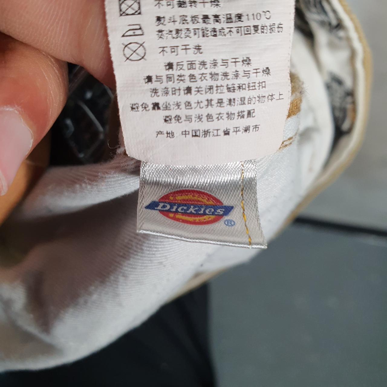 Vintage Dickies Carpenter Shorts Jorts Cargo Womens W36 Brown Relaxed Fit Baggy Big Fish Vintage