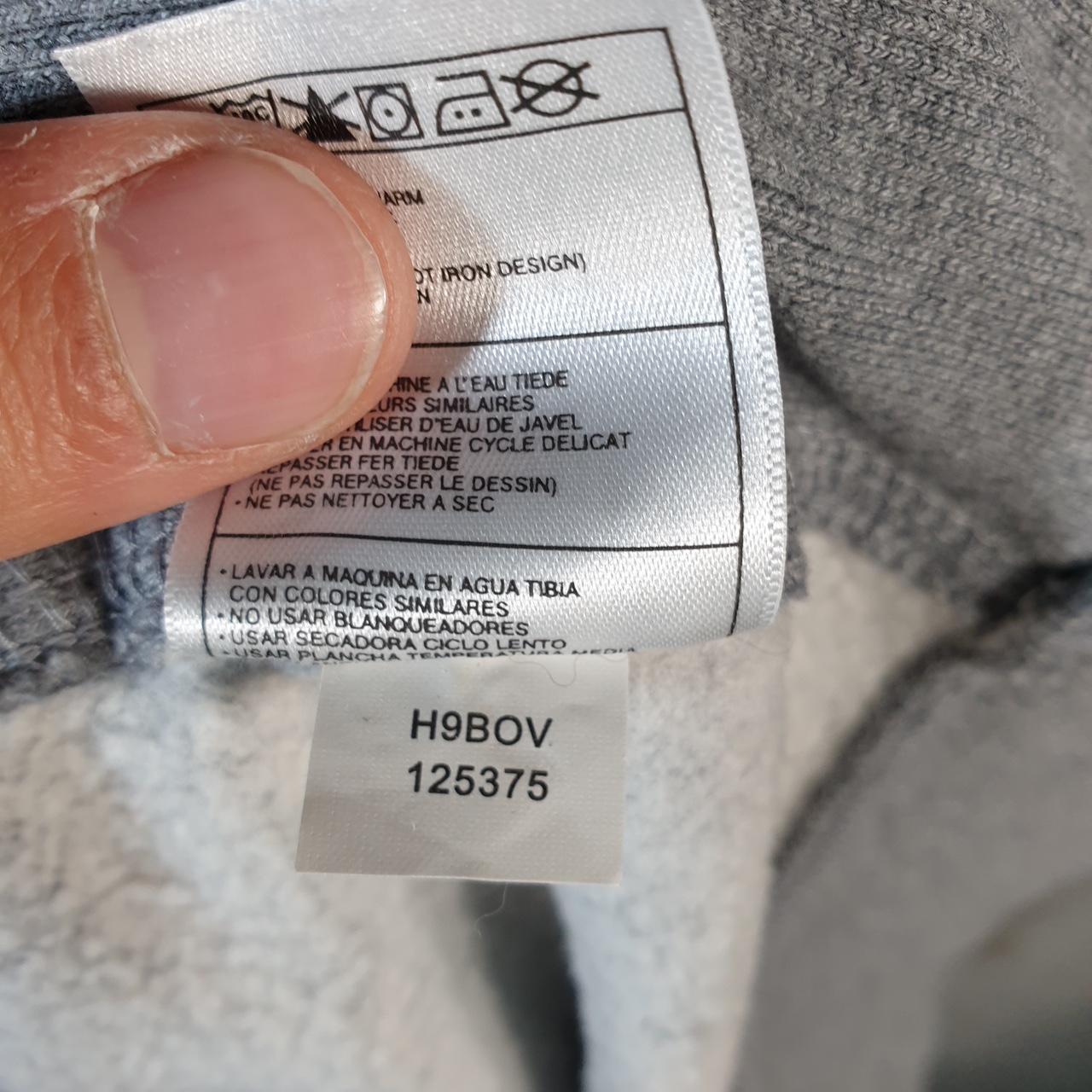 Vintage Nike Team Embroidered Sweatshirt Men’s 2XL Grey Swoosh Y2K 1/4 Zip Logo