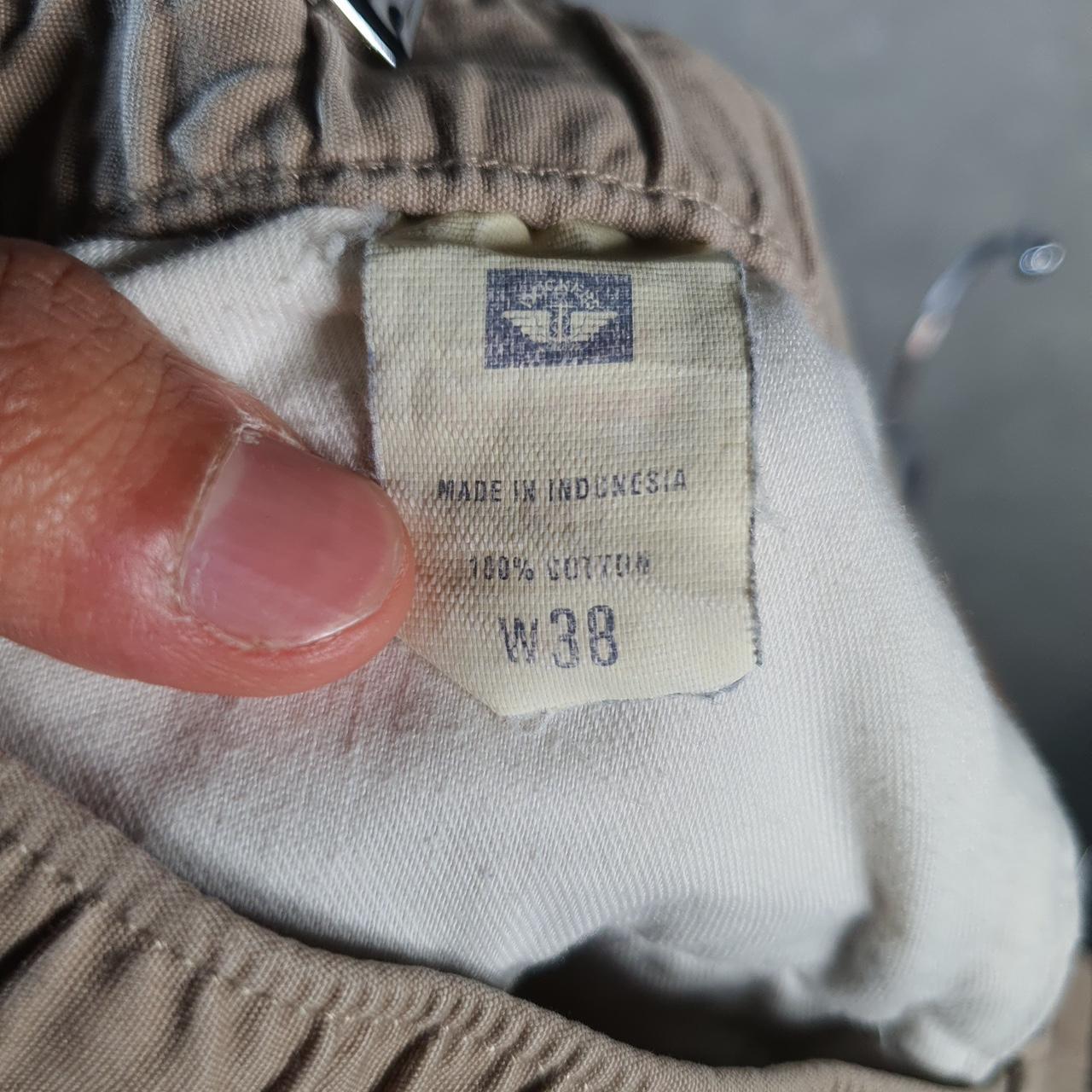 Vintage Dockers Chino Shorts Jorts Cargo Men’s W38 Brown Baggy Cotton A4432