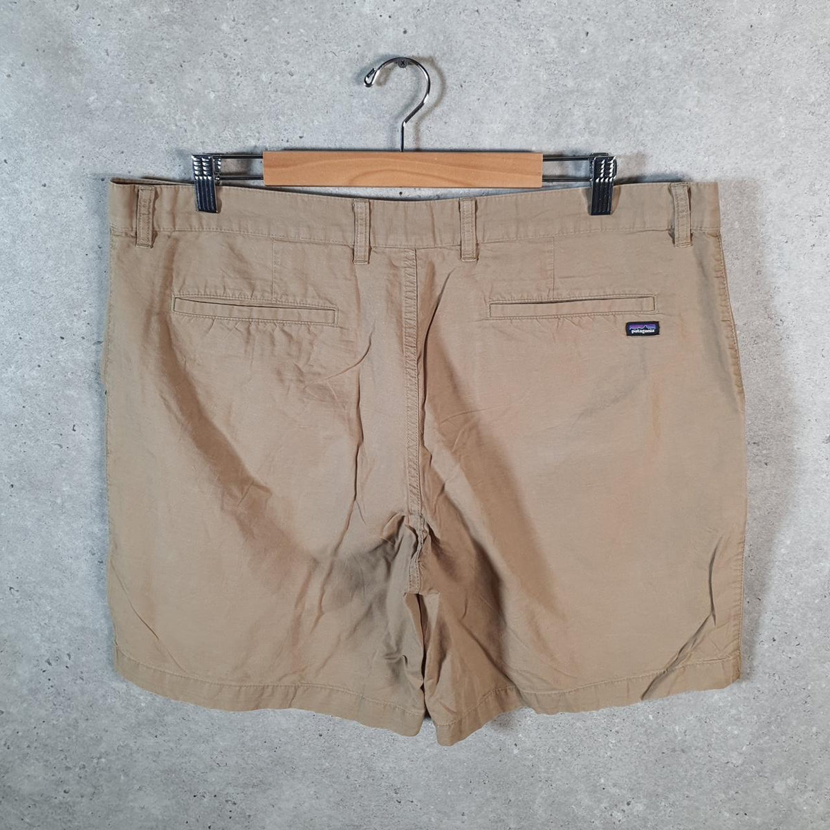 Vintage Patagonia Lightweight Hemp All Wear Shorts Jorts Cargo Men’s W38 Brown Baggy Cotton A4812