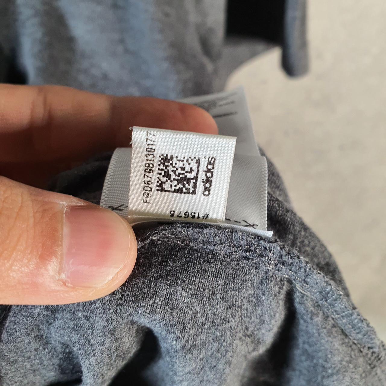 Vintage Adidas Golf T Shirt Men’s Medium Grey Three Stripes Logo Athletic