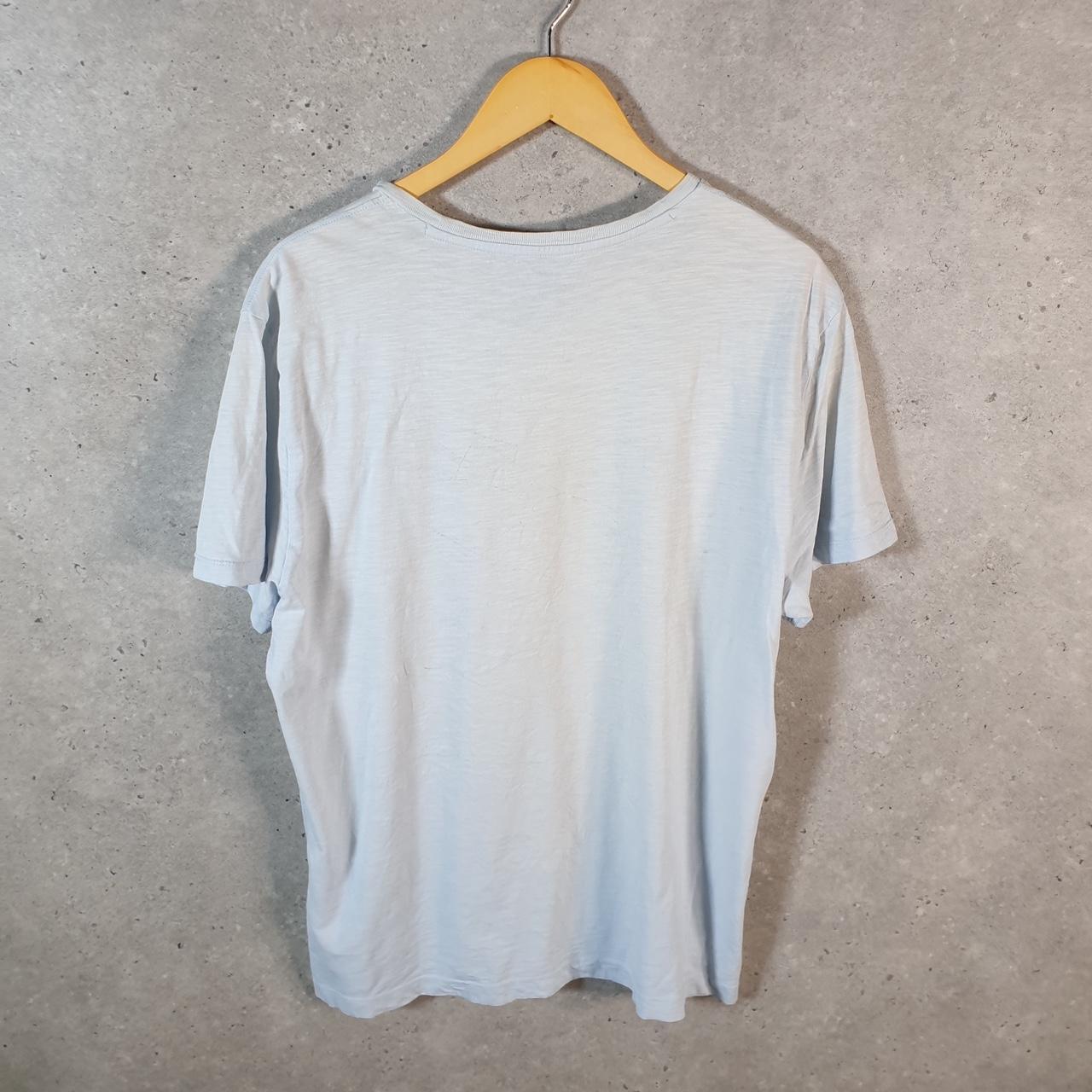 Vintage Calvin Klein Graphic T Shirt Men’s Large White Regular Fit Spellout Logo