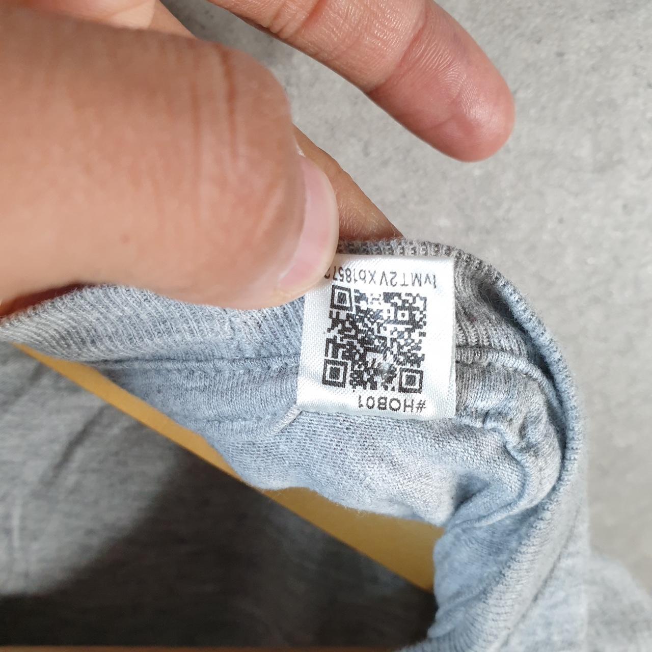 Vintage Adidas Amplifier T Shirt Men’s 2XL Grey Three Stripes Logo Athletic