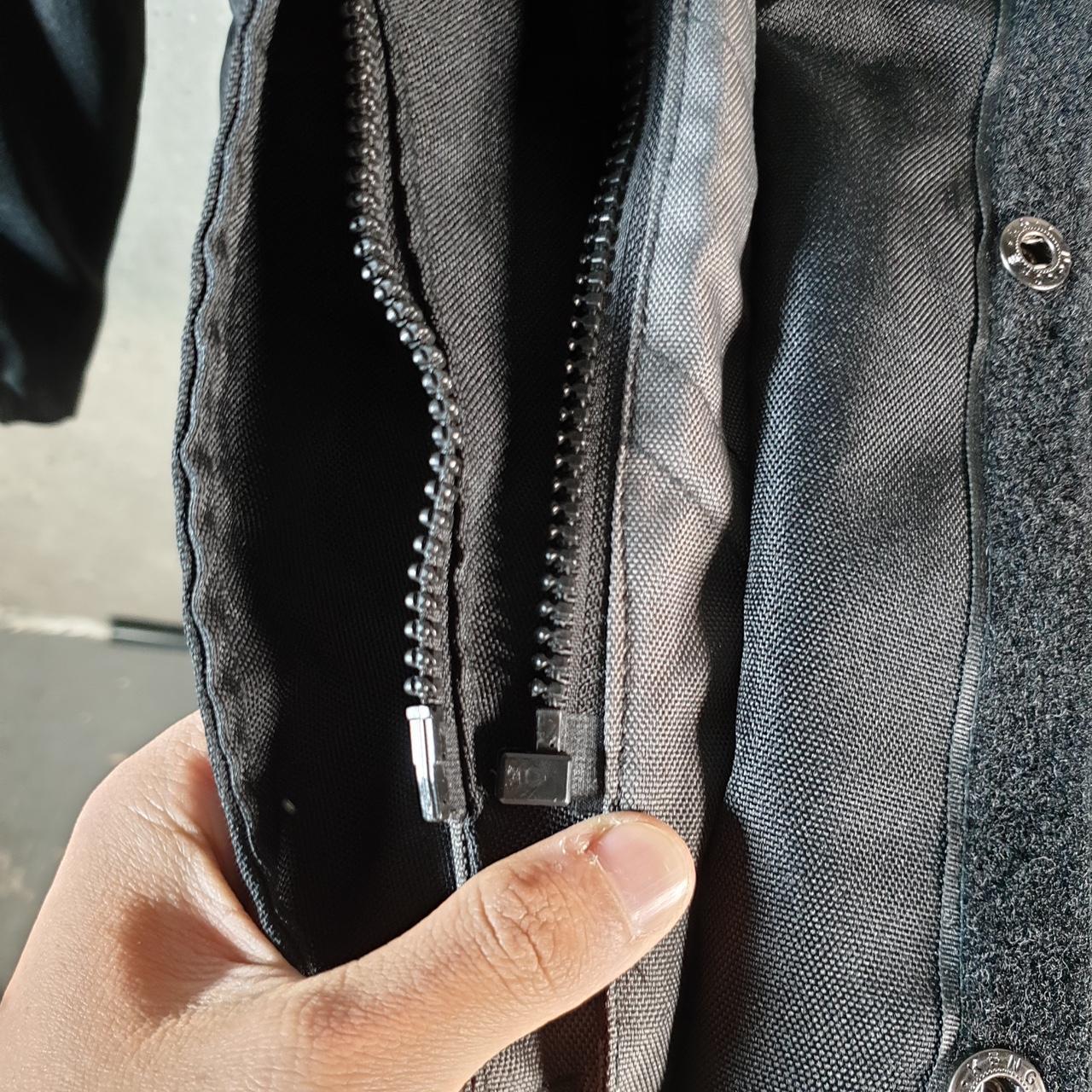 Vintage Rayven Motorcycle Jacket Womens XL Grey Armoured Padded Shoulder Elbows