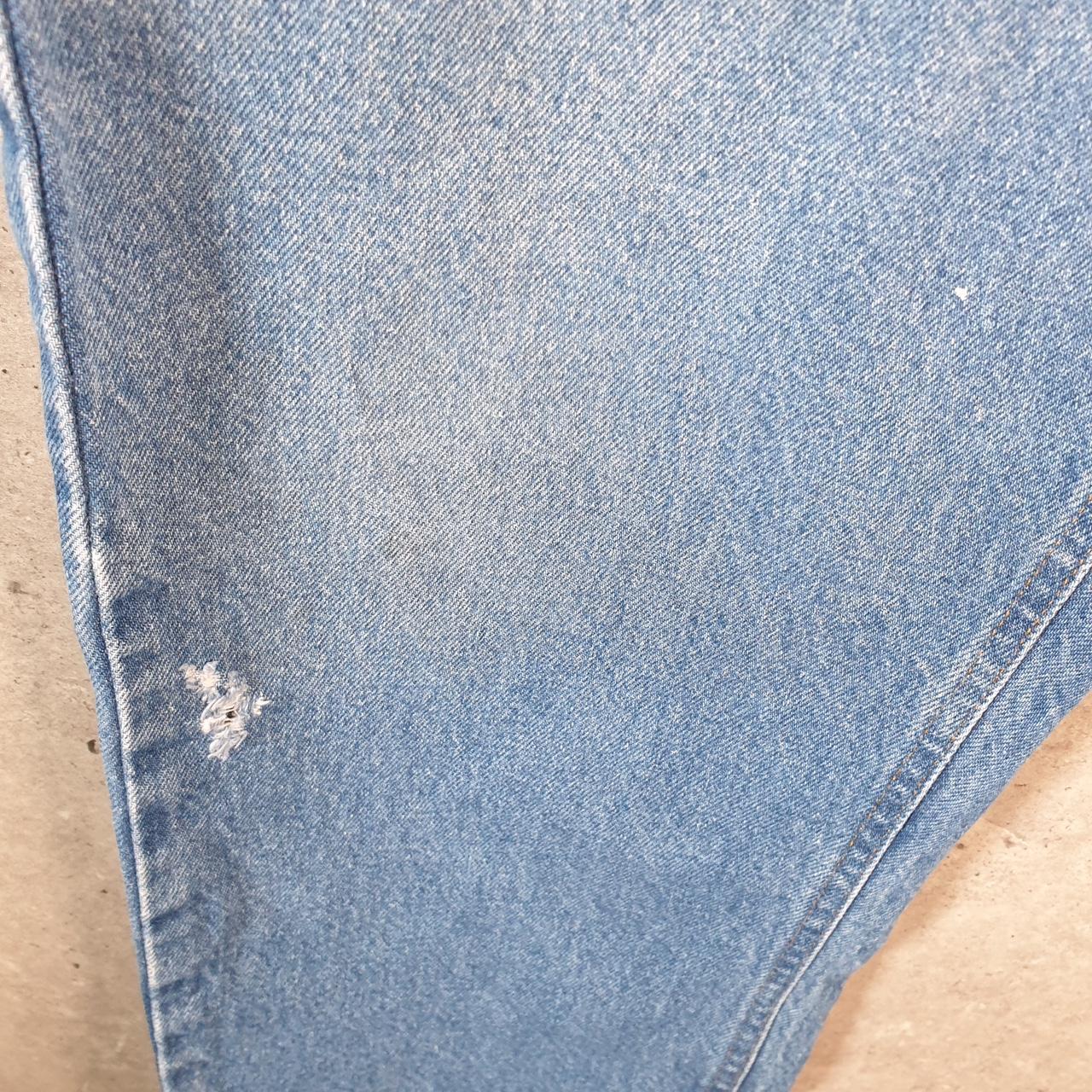 Vintage Carhartt Workwear Carpenter Jeans Mens W38 L26 Blue Denim Relaxed Fit USA
